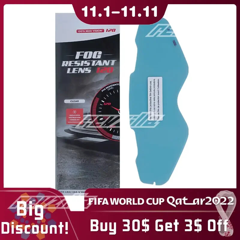 Helmet Anti-Fog For Arai Tour Cross 3 TX3 XD4 Visor Lens Film