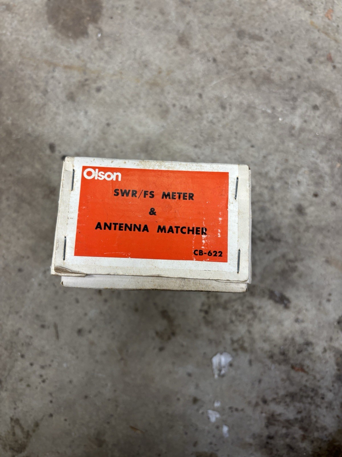 Vintage Olson Electronics CB067 SWR FS Meter antenna matcher