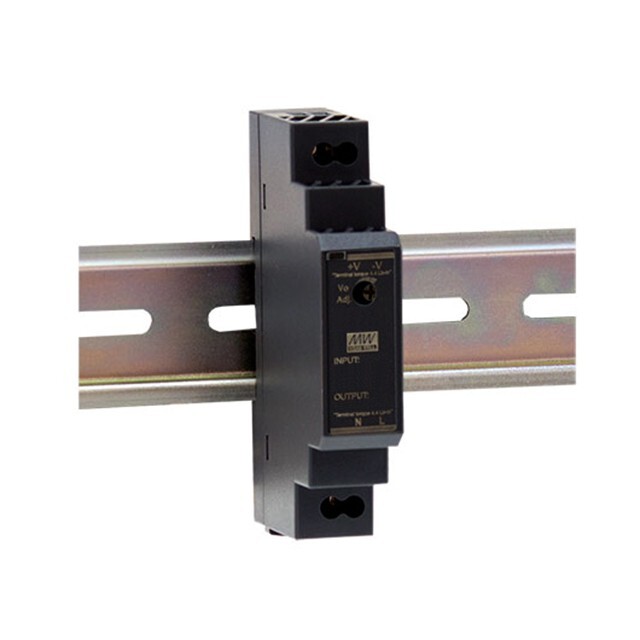Mean Well HDR-15-15, AC/DC DIN RAIL SUPPLY 15V 15W 1A, Mfr. Part #: HDR-15-15