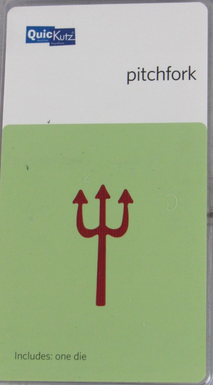 QuicKutz Pitchfork 2x2, 1 Cutting Die Set RS-0610
