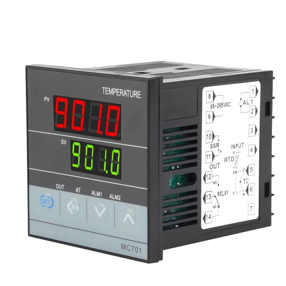 PID Temperature Controller K Type PT100 Sensor High Sensitivity Industrial