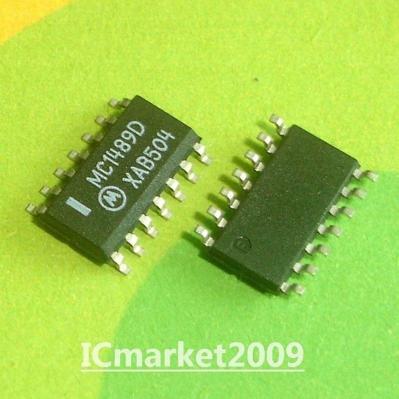 10 PCS MC1489DR2G SOP-14 MC1489D MC1489DR MC1489 SMD Quad Line Receivers Chip