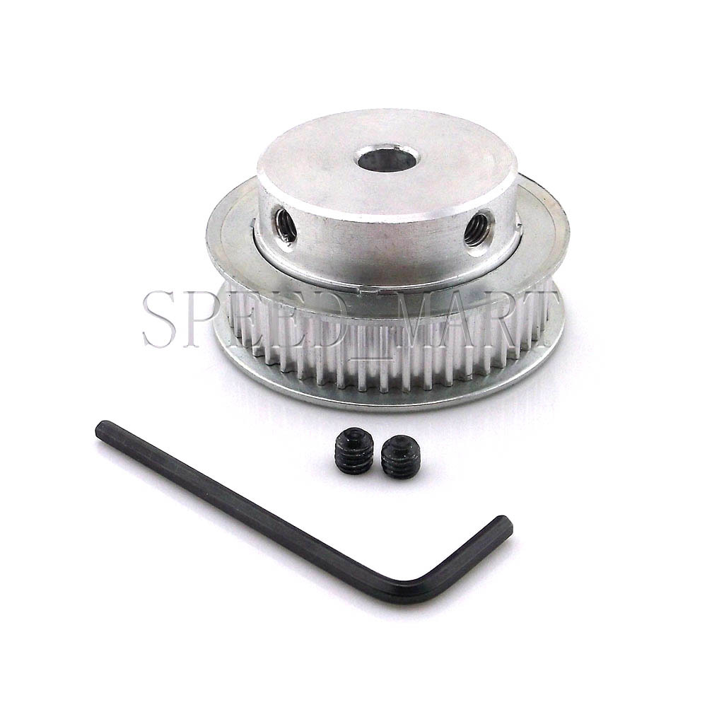 3M HTD3M Aluminum Timing Belt Pulley 50 Teeth 10mm Bore 11mm width Stepper Motor