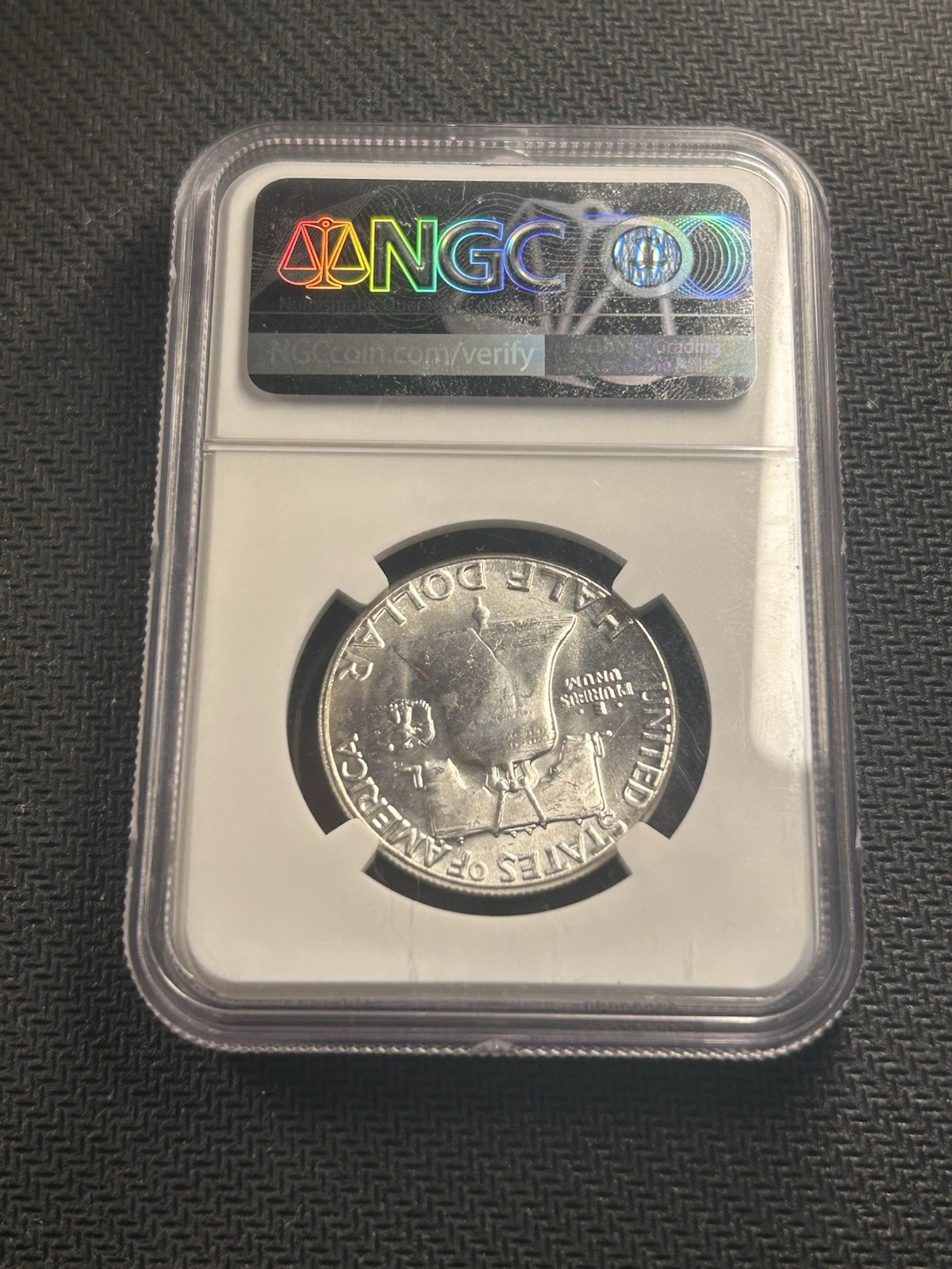 1961 Franklin Half Dollar 50C NGC MS64 Cert#6792796-009