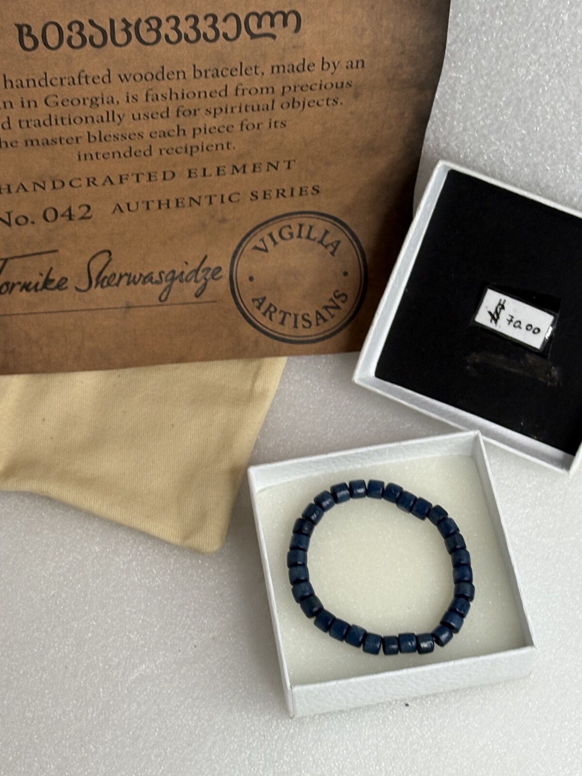 Authentic Handcrafted Wooden Bracelet – Made in Georgia