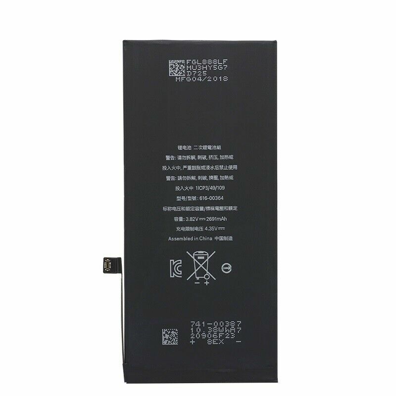 New Replacement Battery For Apple iPhone 8 Plus 2691mAh Internal Li-ion Tools