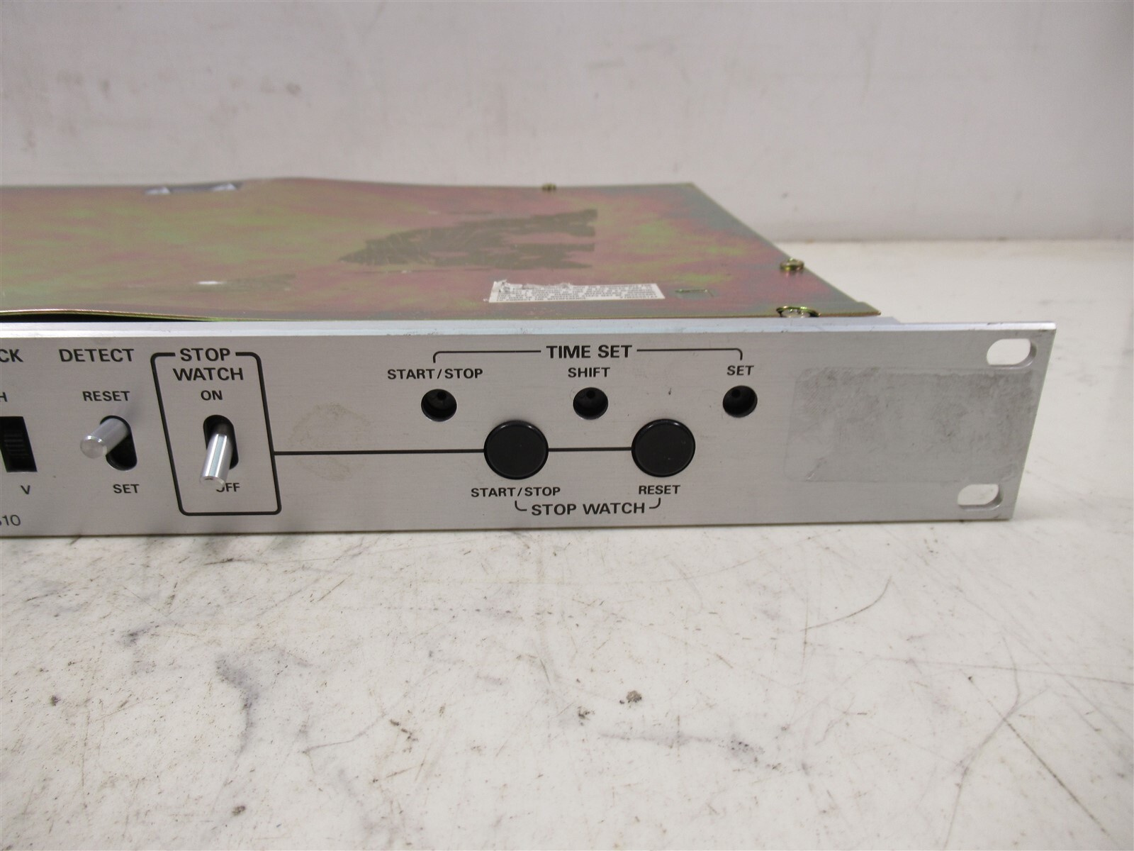Panasonic Time-Date Generator WJ-810 Vintage Rack Mount Production Deck