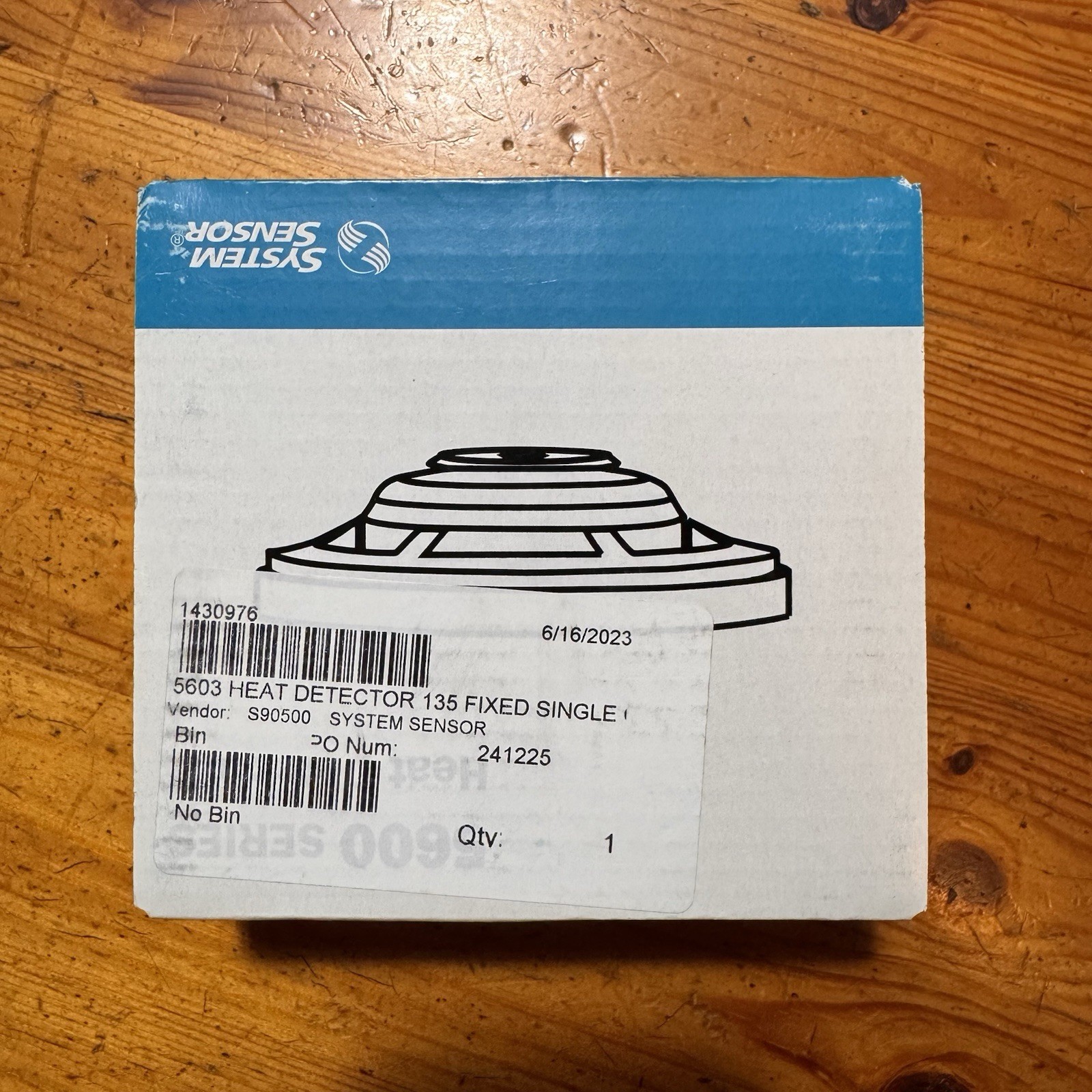*NEW* System Sensor 5603 Fixed 135F Conventional Heat Detector NEW IN BOX