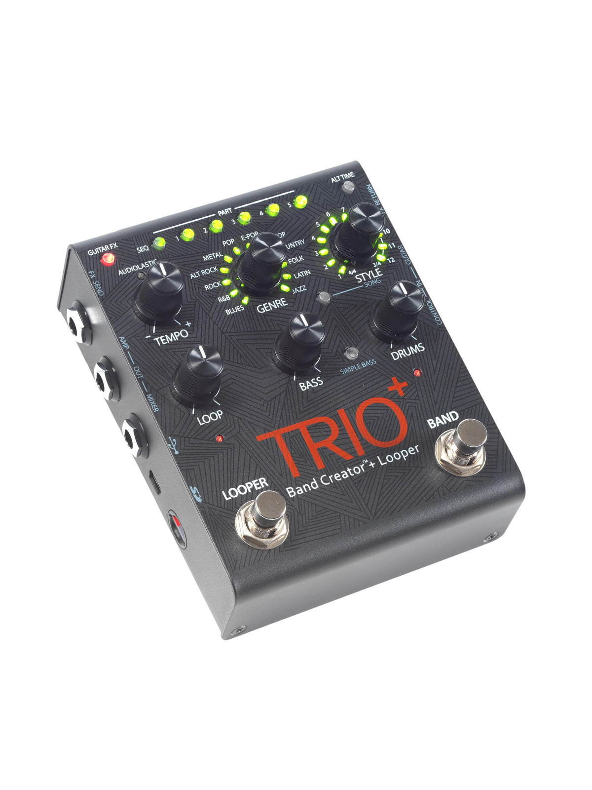 DigiTech Trio Plus Band Creator and Looper Pedal