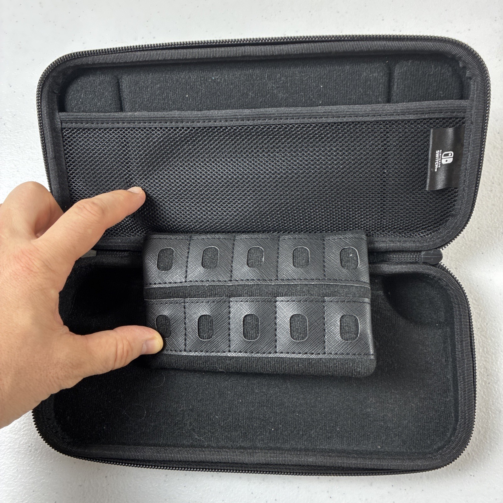 Nintendo Switch Nylon Black Case - Great Condition