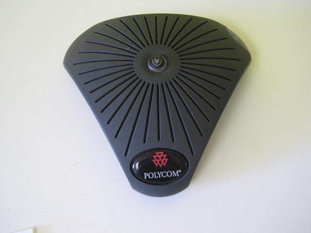 POLYCOM MICROPHONE MIC PODS P/N 2201-09174-004 BASE CONFERENCE EQUIPMENT WORKS