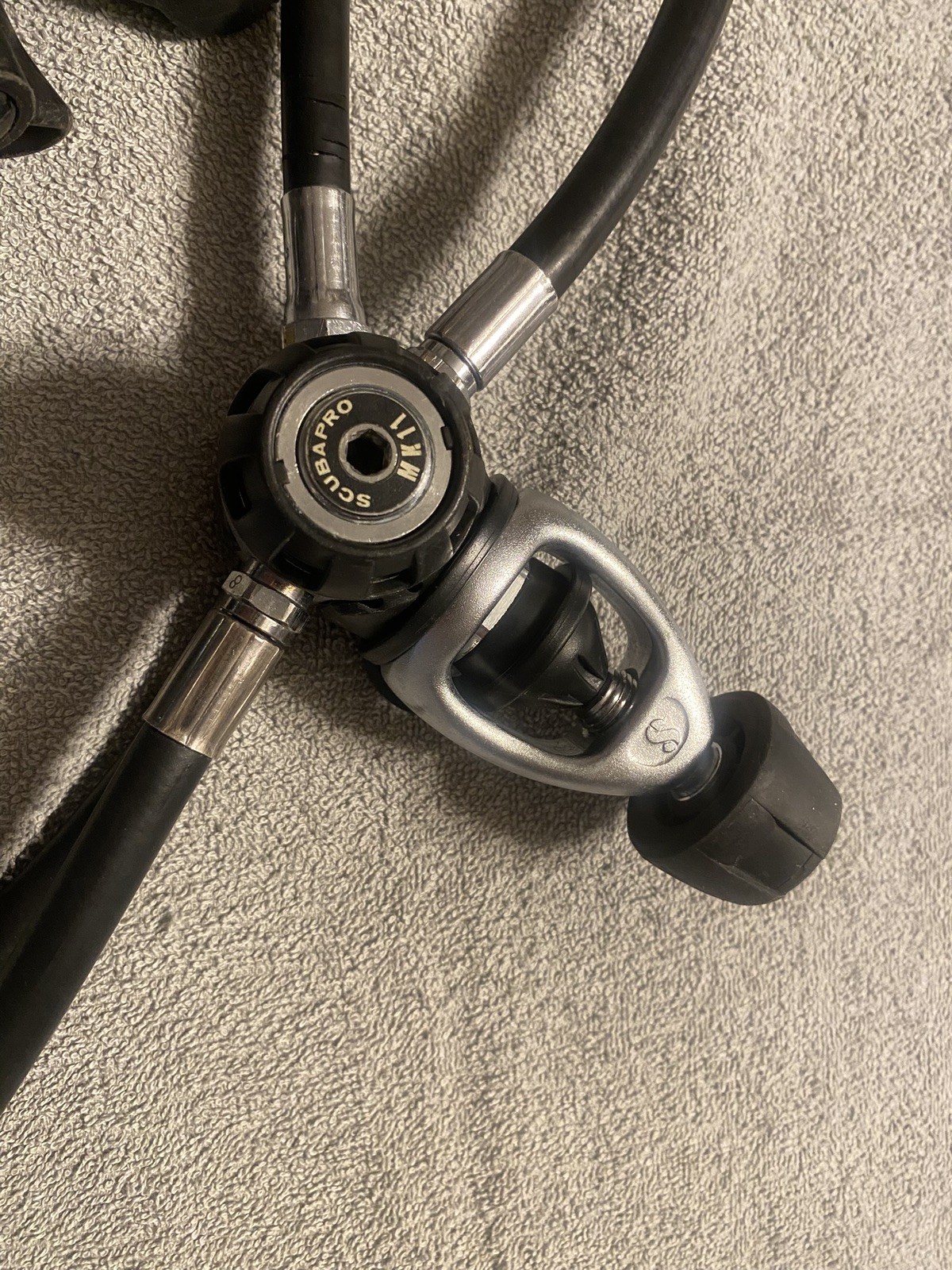 Complete Scubapro complete reg set water ready- serviced 03/2026