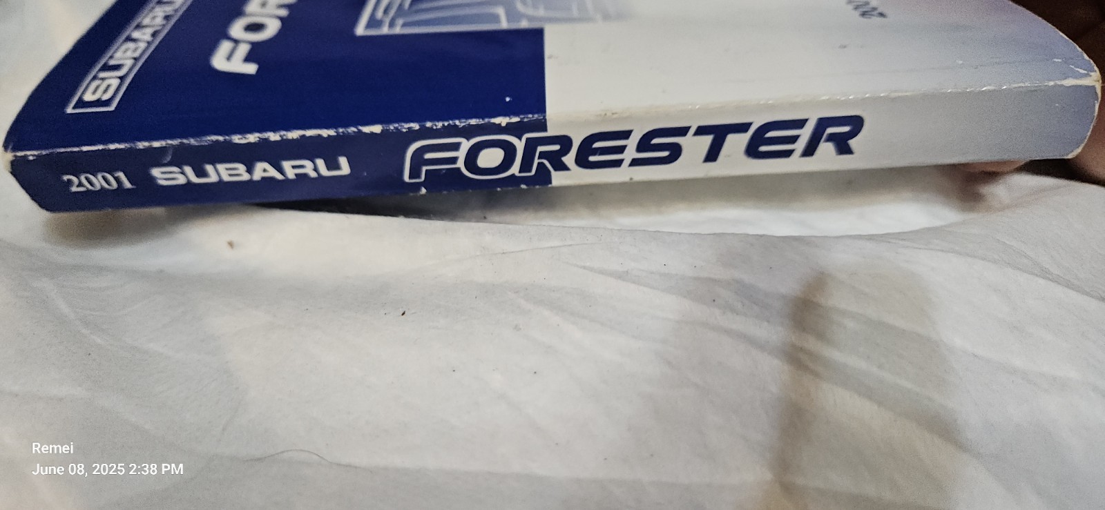 Subaru 2001 Owners Manual