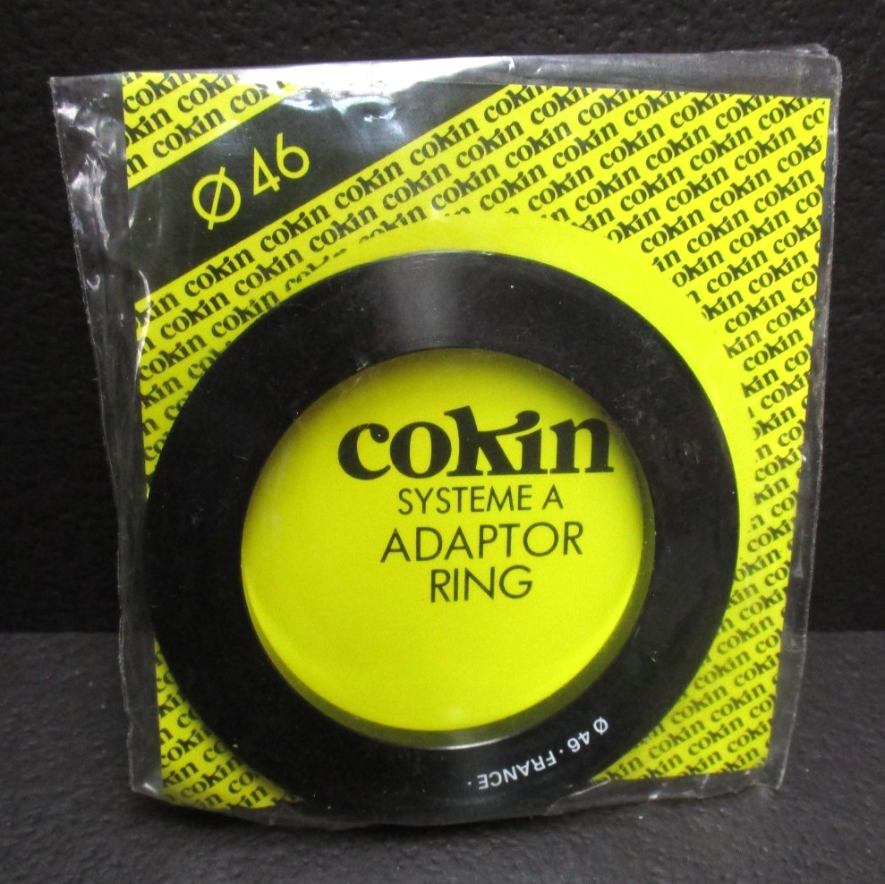 Cokin "A" 46mm adapter ring. New OLD STOCK