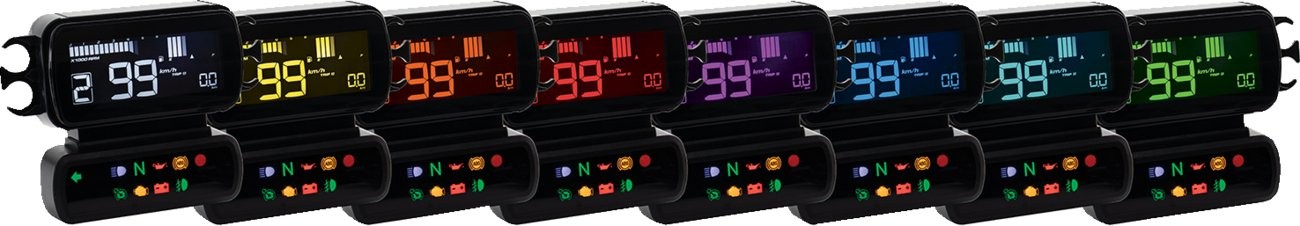 Koso D2 LCD Multifunction Speedometer Gauge (BA080010)