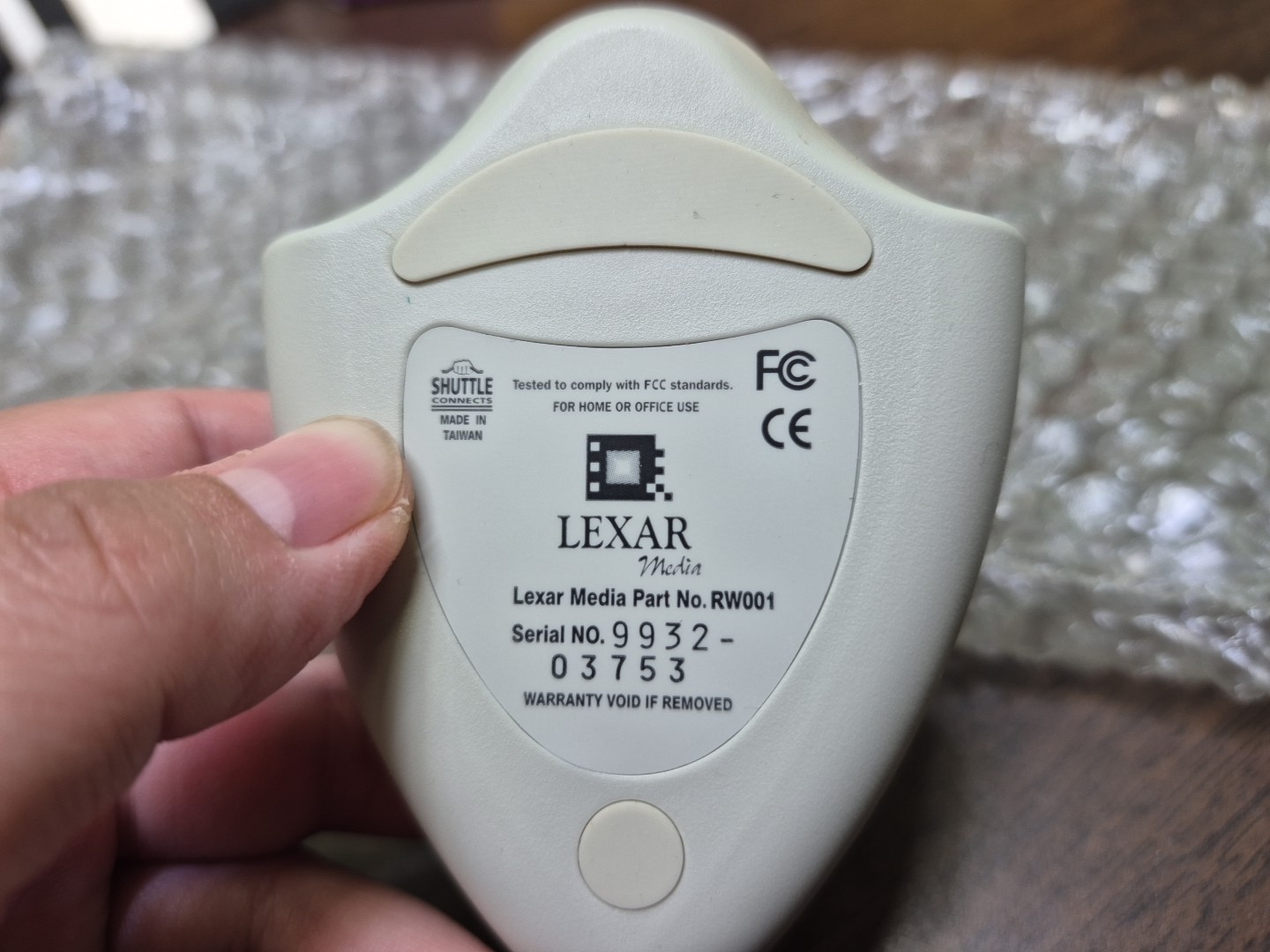 VINTAGE Lexar Media COMPACTFLASH Digital Film Reader Please Read Description