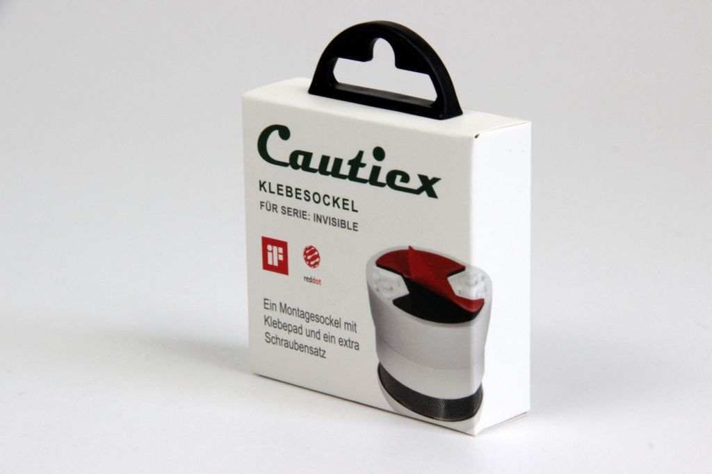 Cautiex 11001 Adhesive Base for INVISIBLE Alarm Detector