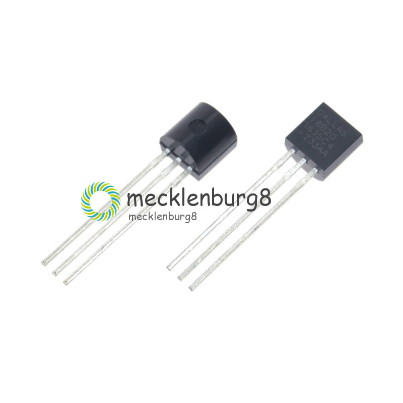 DALLAS 18B20 DS18B20 TO-92 Digital Thermometer Temperature IC Sensor