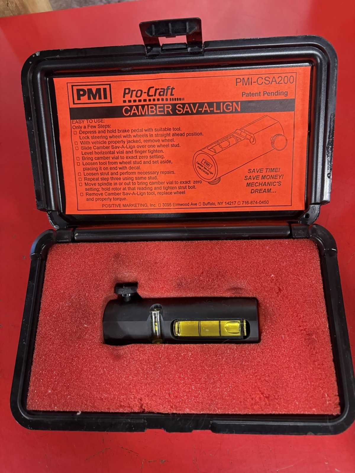 PMI Pro-Craft Camber SAV-A-LIGN CSA200 Strut Repair Alignment Tool