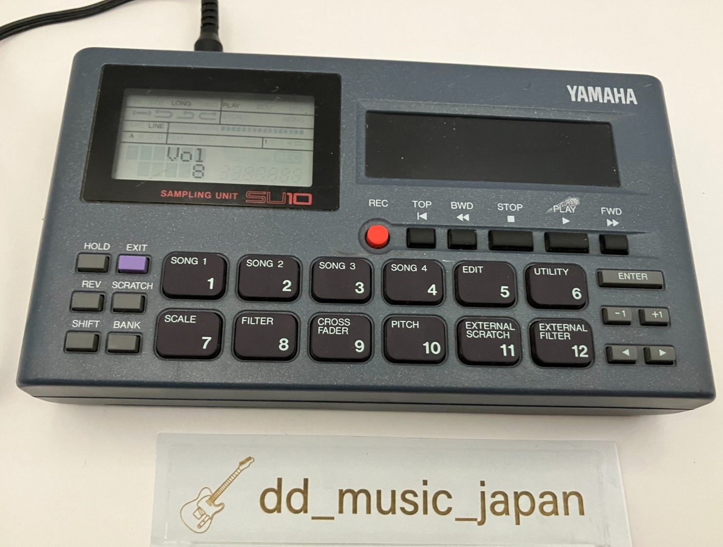 YAMAHA SU10 Sampling Unit MIDI Sampler Synthesizer