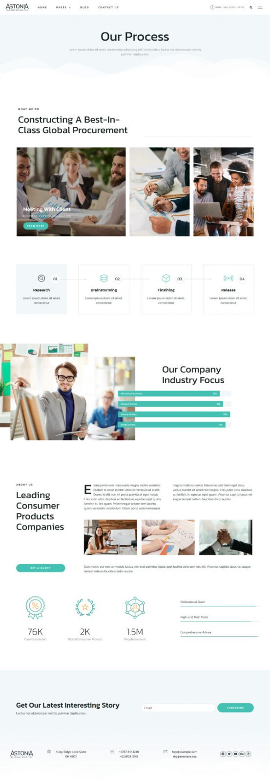 Premium Wordpress Elementor Template Kit Bundle | Business & Service Theme