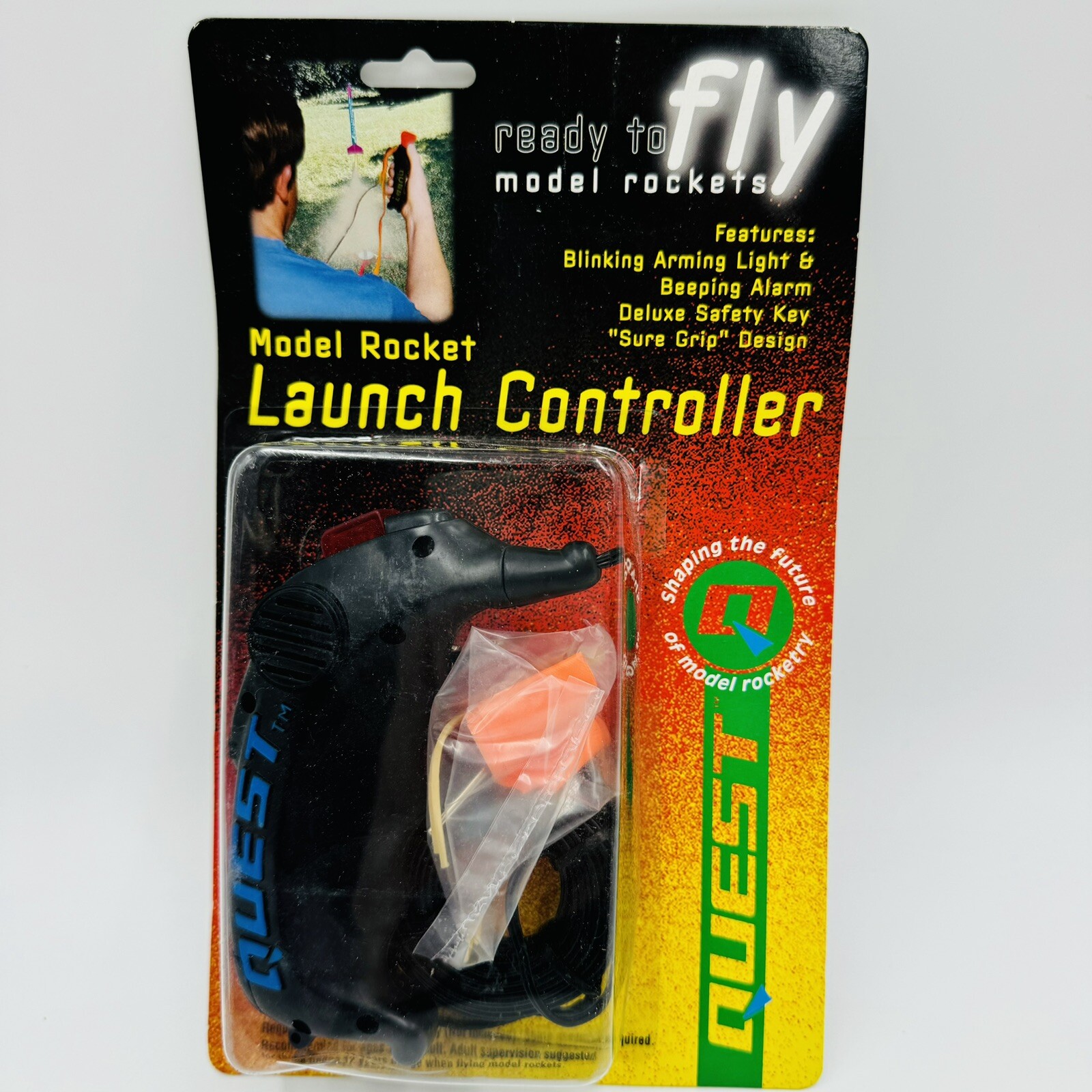 Quest Ready to Fly Model Rocket Launch Controller #Q7510 1990's Out Of Productio