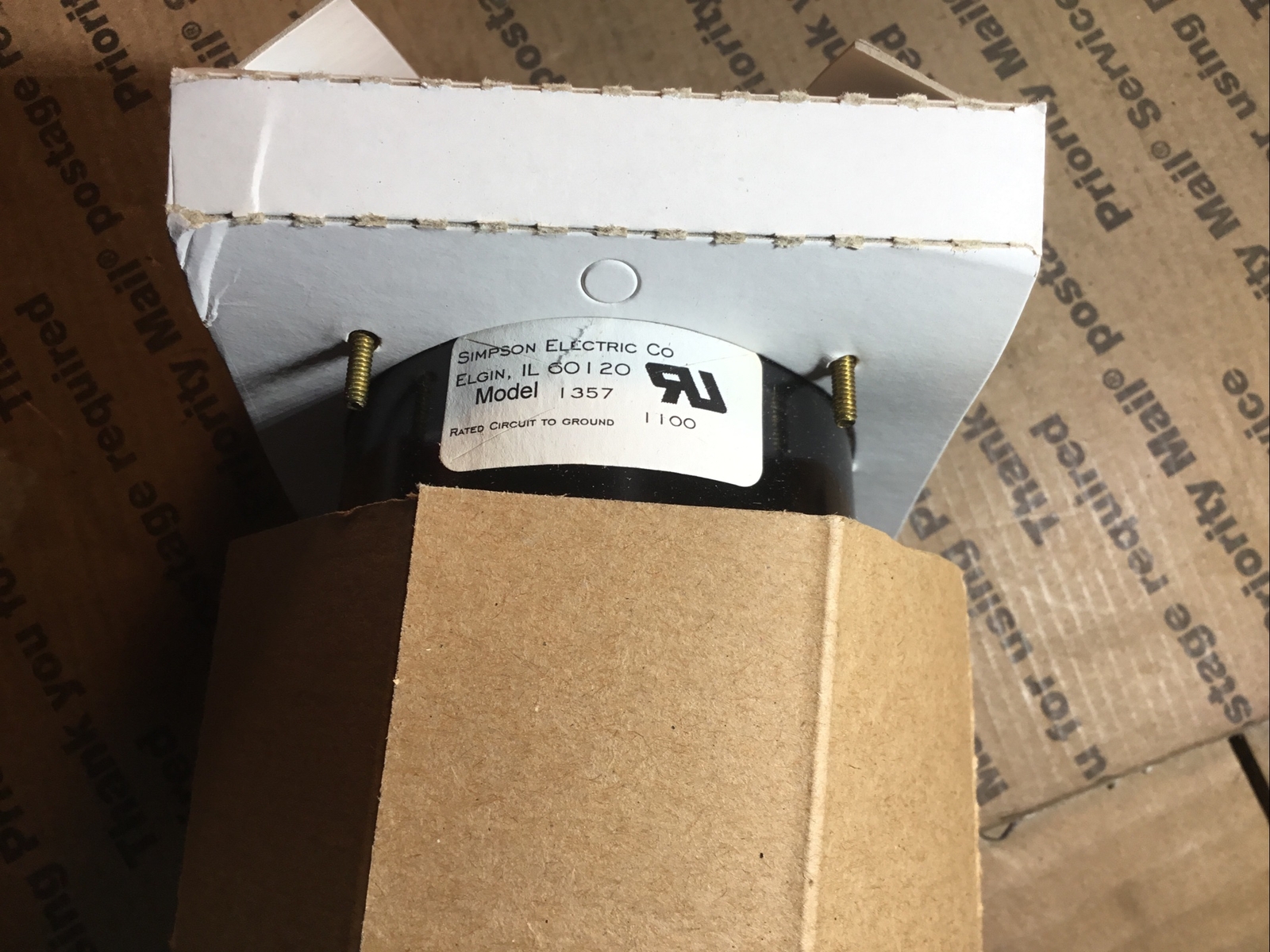 Simpson 35073 Anolog Panel Meter