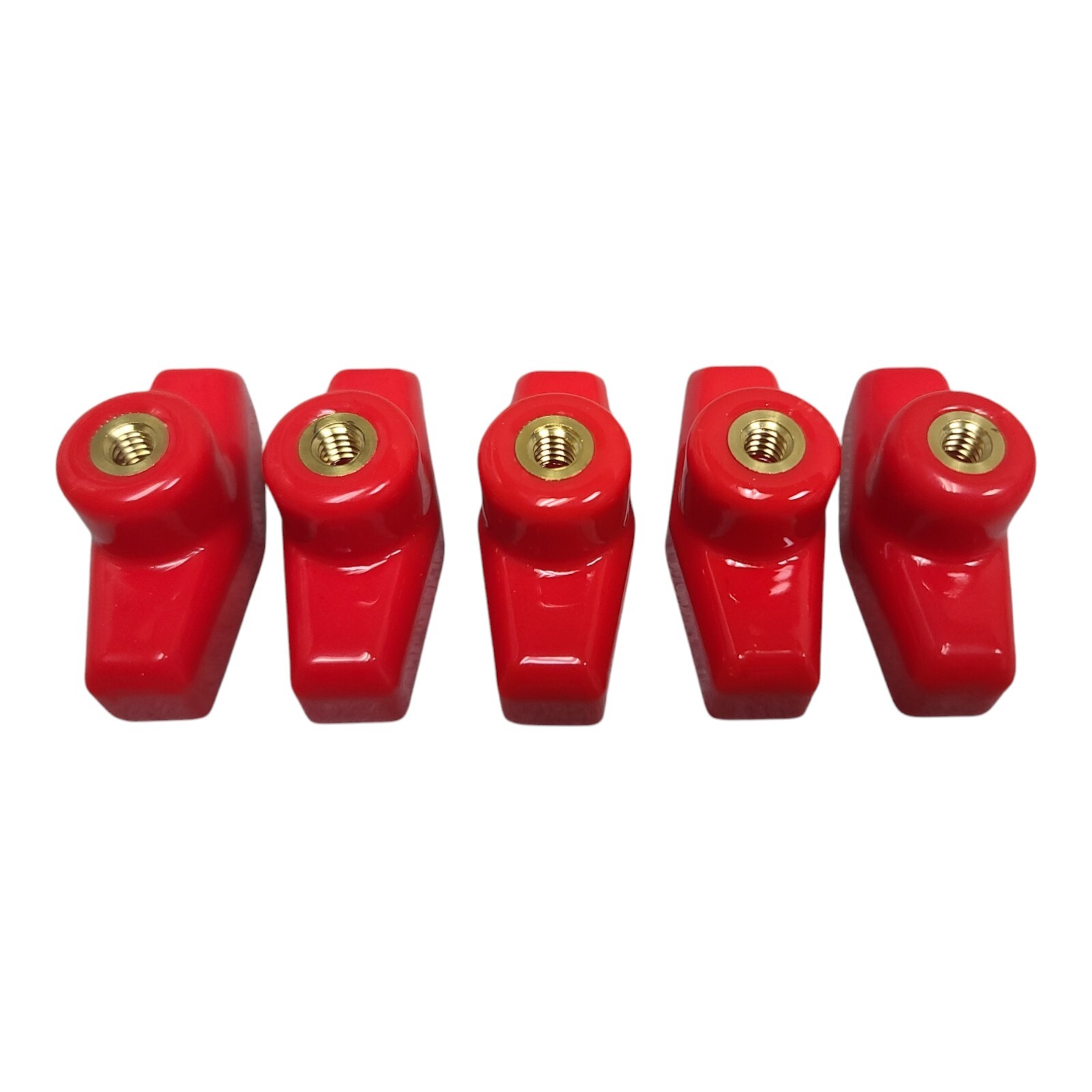 2 Inch T Knob Brass Thread 1/4-20 (5/Pack)