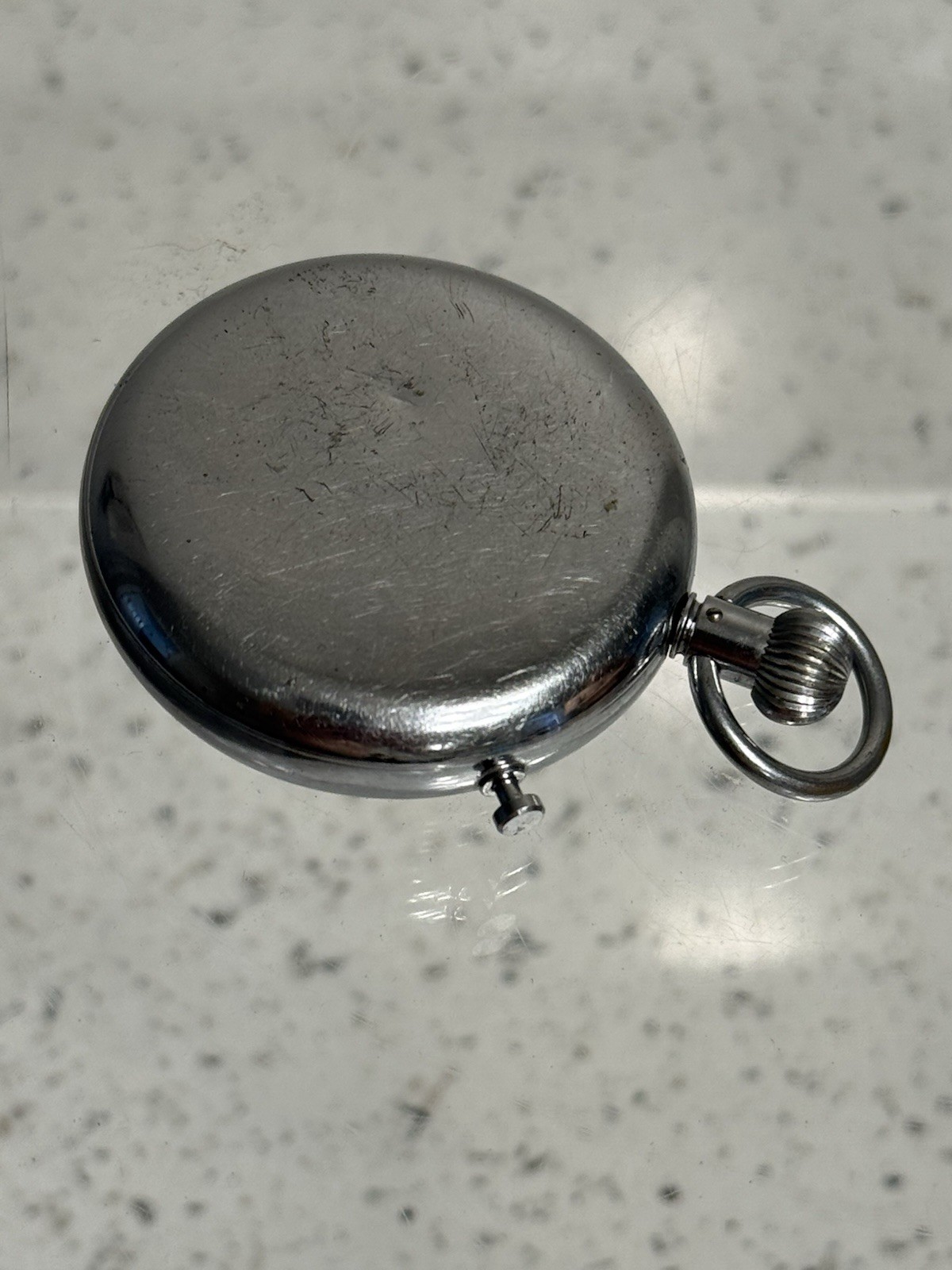 COMPASS SWISS MADE 1 JEWEL STOPWATCH - Untested