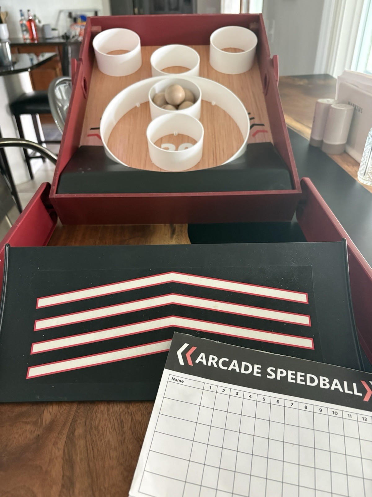 Retro Arcade Ball Black Series New. Box Has Been Opened But Never Used