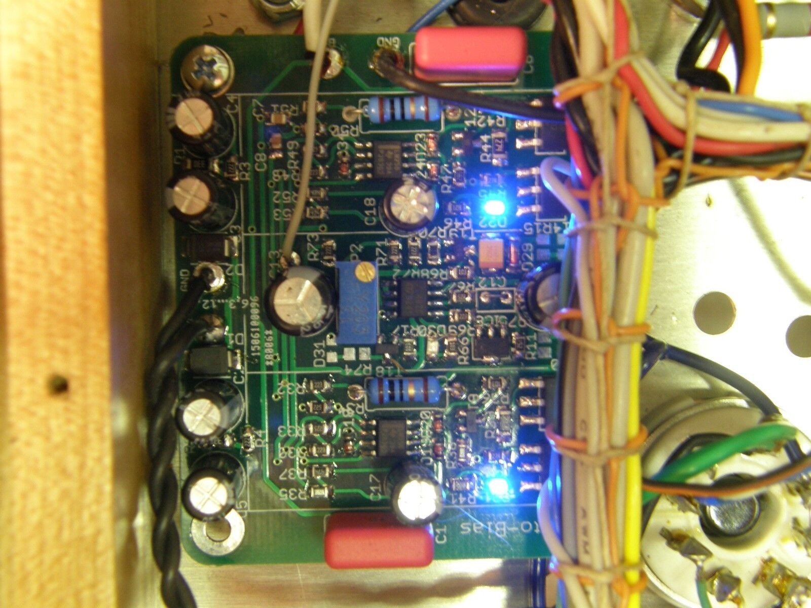 Auto Bias Module for four tubes (one PCB to control 4 power tubes)