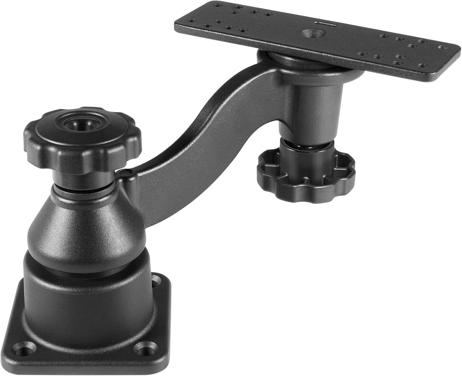 Fishfinder Mount with 6-inch Swing Arm for Fishfinders& Chartplotters for Garmin