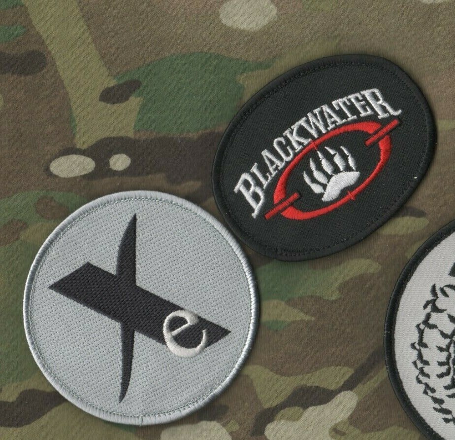 PRIVATE MILITARY CONTRACTOR PMC DIPLOMATIC SECURITY DSS 2-PC Xe (Old BLACKWATER)