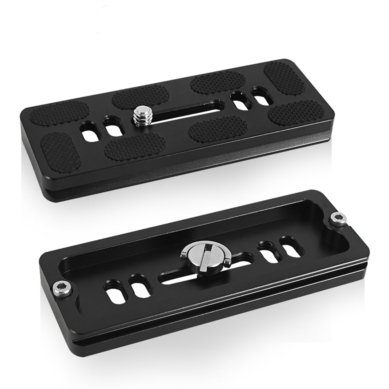 100mm Tripod Quick Release Plate Screw Adapter Mount for DSLR Camera Heads