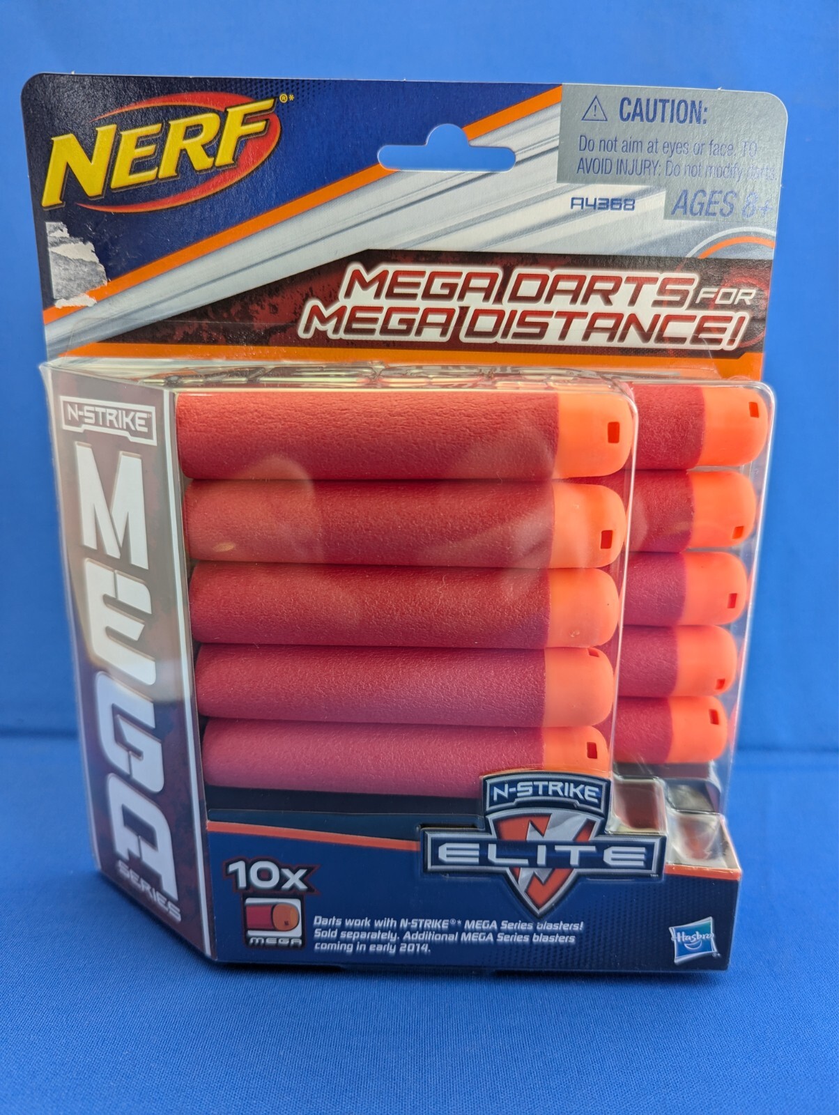 60 ct NERF MEGA DARTS N-STRIKE ELITE 6 - 10 ct pkgs for Mega Series Blasters LOT