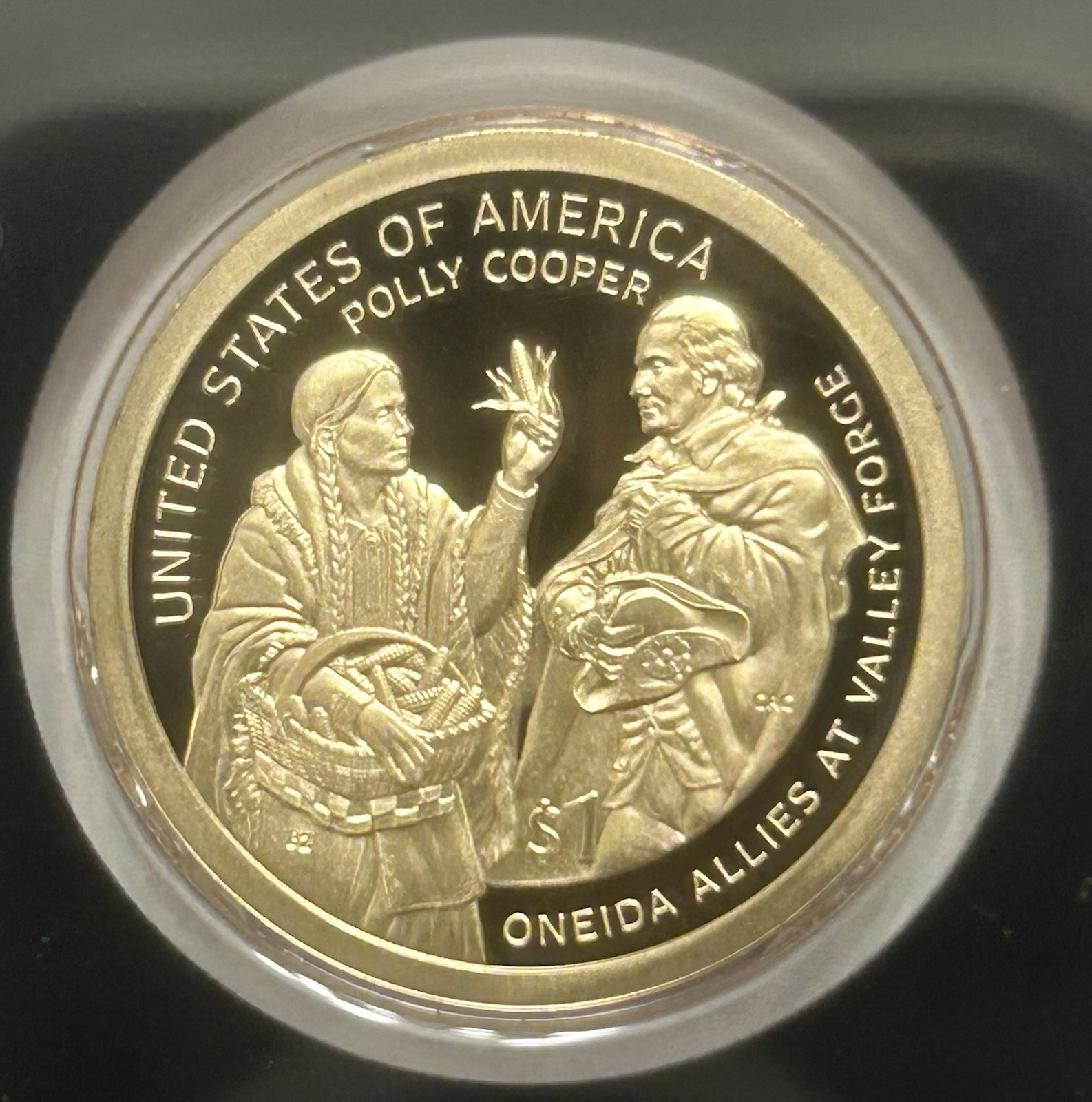 2026-S Proof Native American Sacagawea Oneida Valley Forge US Dollar $1