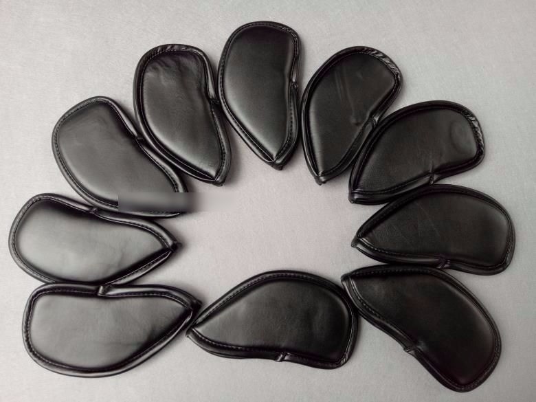 Golf Club Iron 4-11-A-S Head Cover Honma Basic Logo 10 Pieces Set Black
