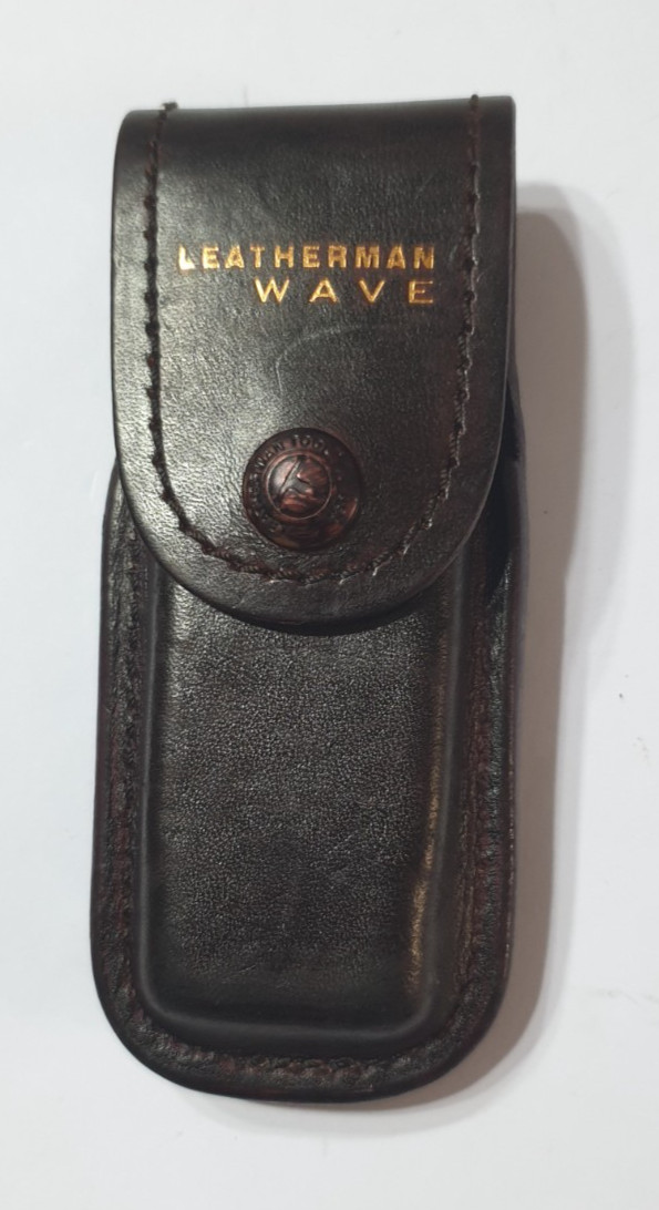 🔥 Leatherman Leather Premium Sheath for Wave OG Rare Not Used