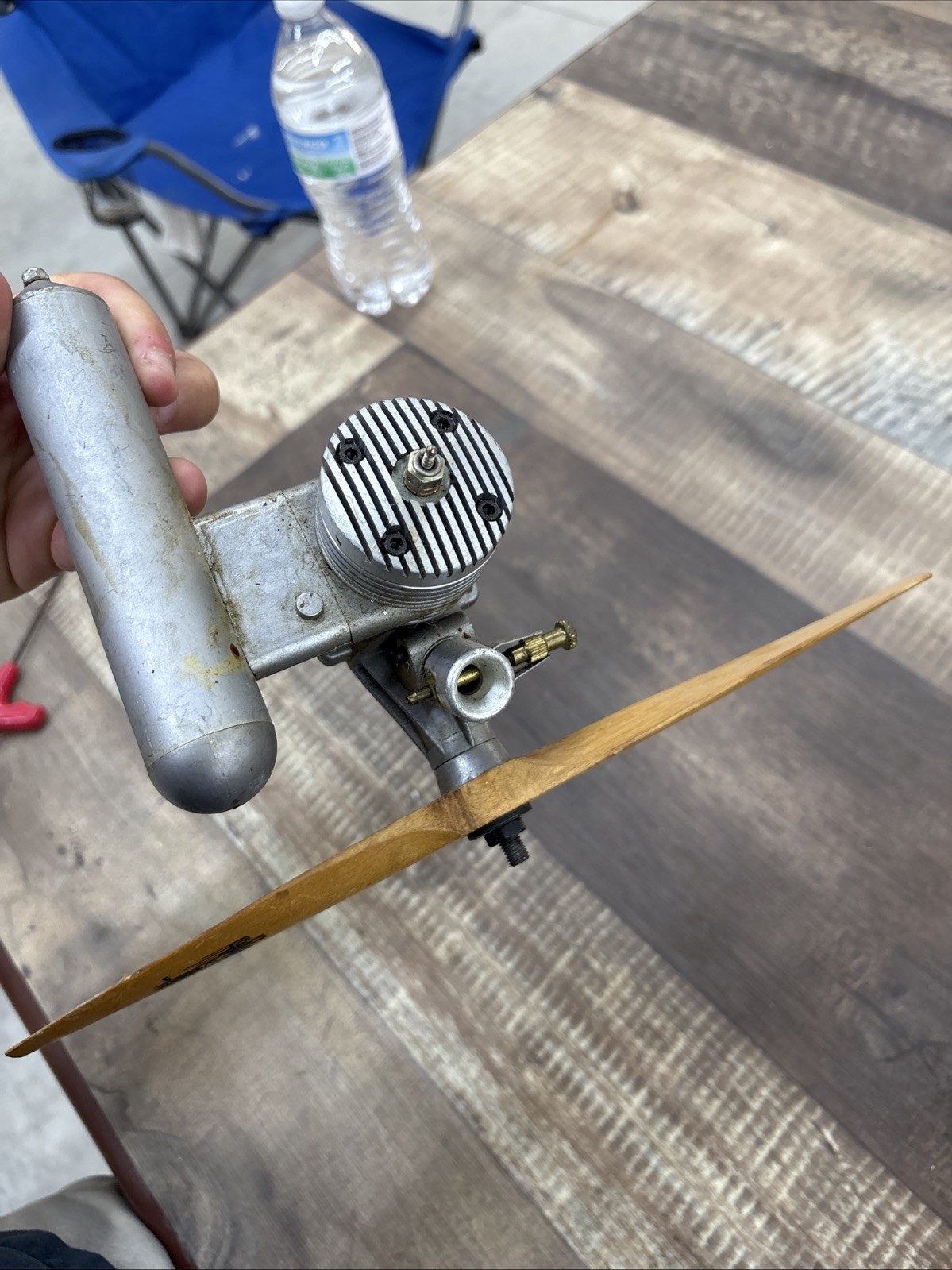 Large K&B KB 61 Model Plane Gas Motor Engine