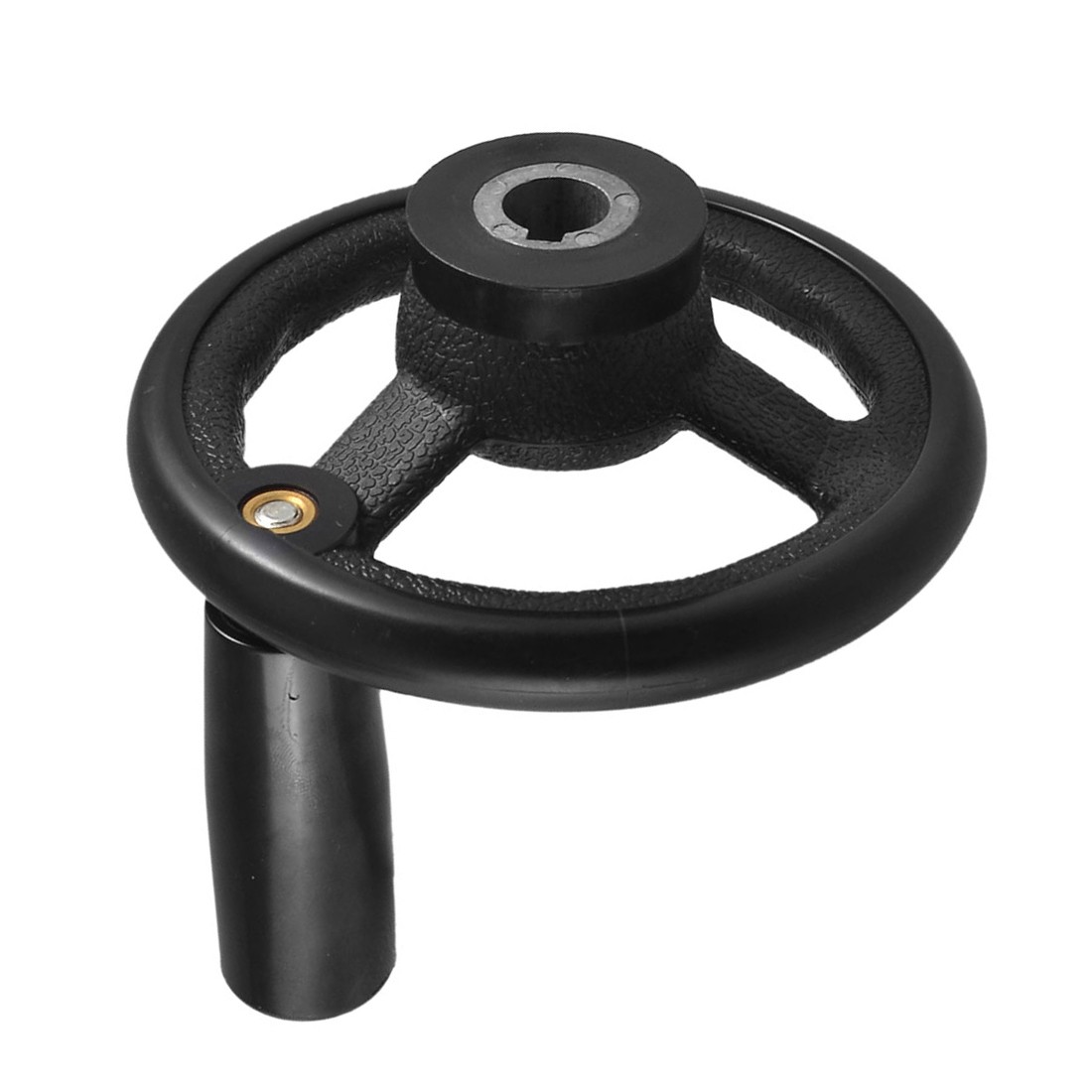 100mm Diameter Hand Wheel Machine Revolving Handle 12mm Bore