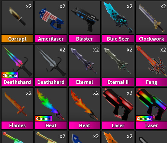 Murder Mystery 2 MM2 Box | Guaranteed 10 Random Godlys ✅