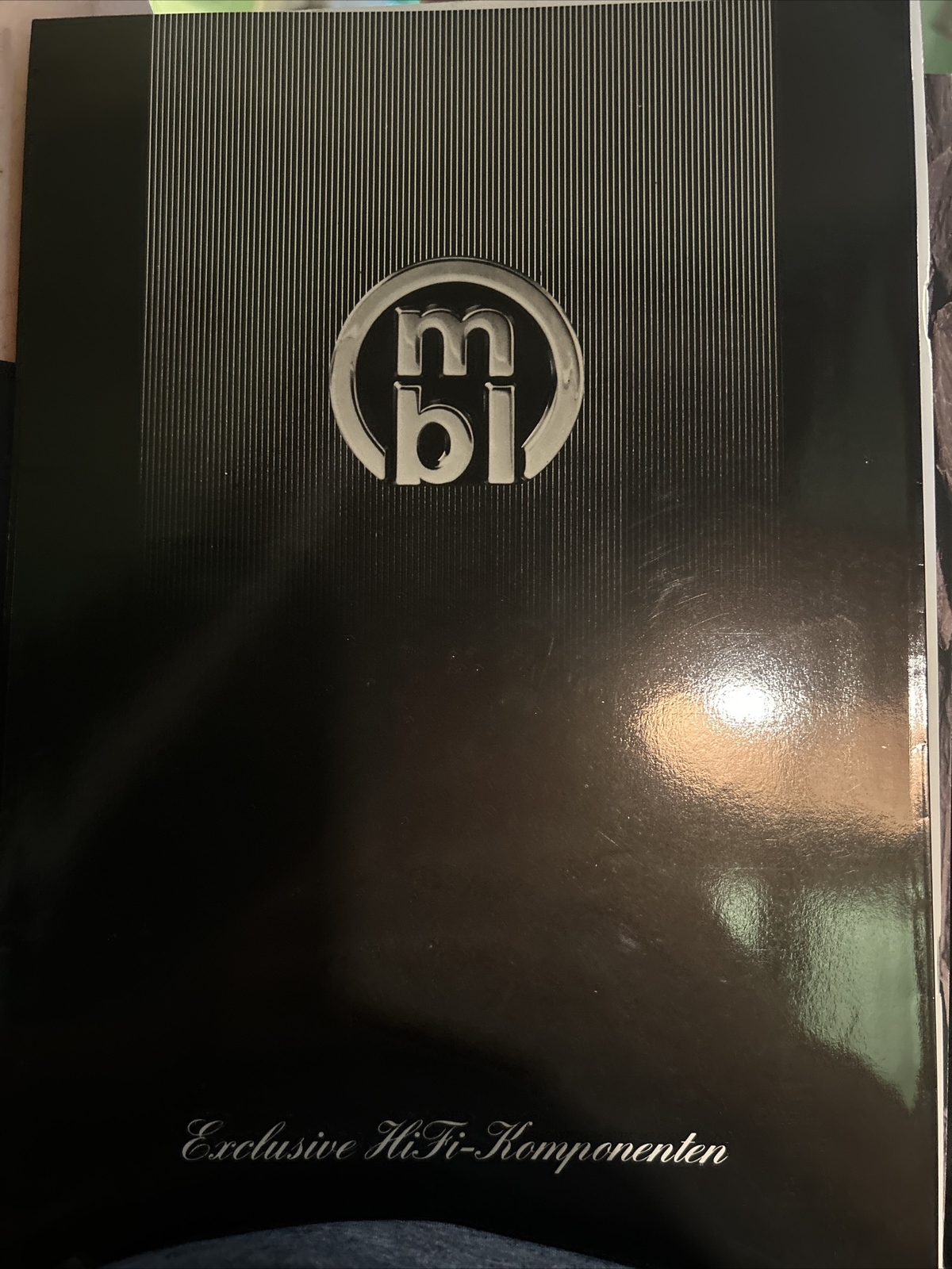 MBL EXCLUSIVE HIFI-KOMPONENTEN AUDIOPHILE BROCHURE MANUAL RARE VTG AD