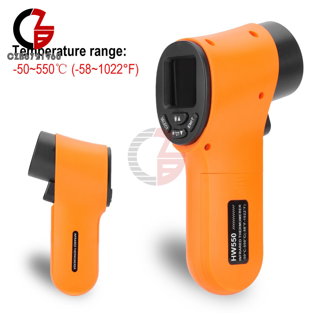 High-Precision IR Temperature Sensor Digital LED Gun Non Contact Thermometer