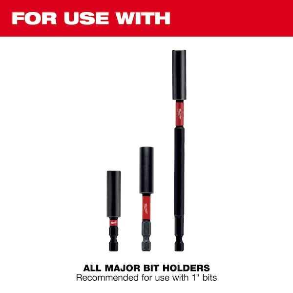 Milwaukee Tool 48-32-4605 Shockwave Impact Square Recess No. 2 Insert Bits (5