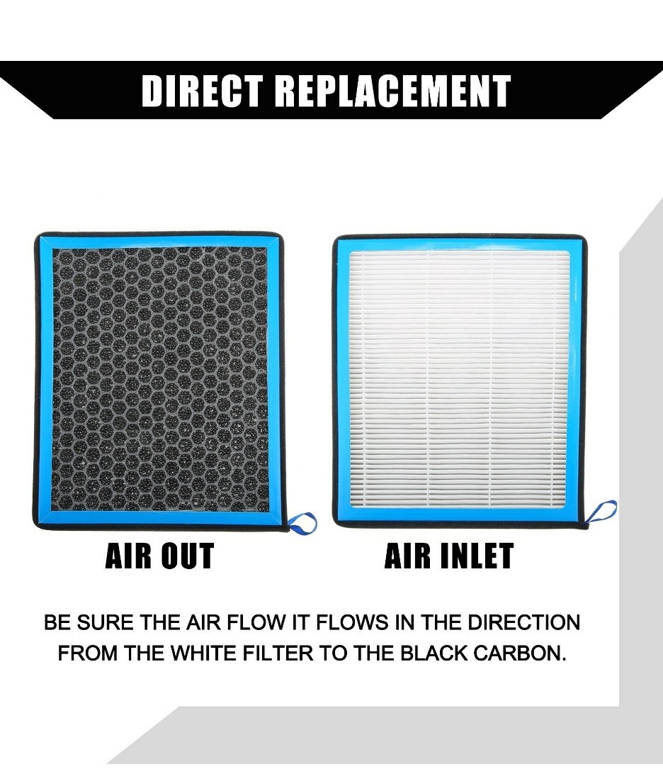 CF11966 Cabin Air Filter HEPA Air Conditioner with Activated Carbon