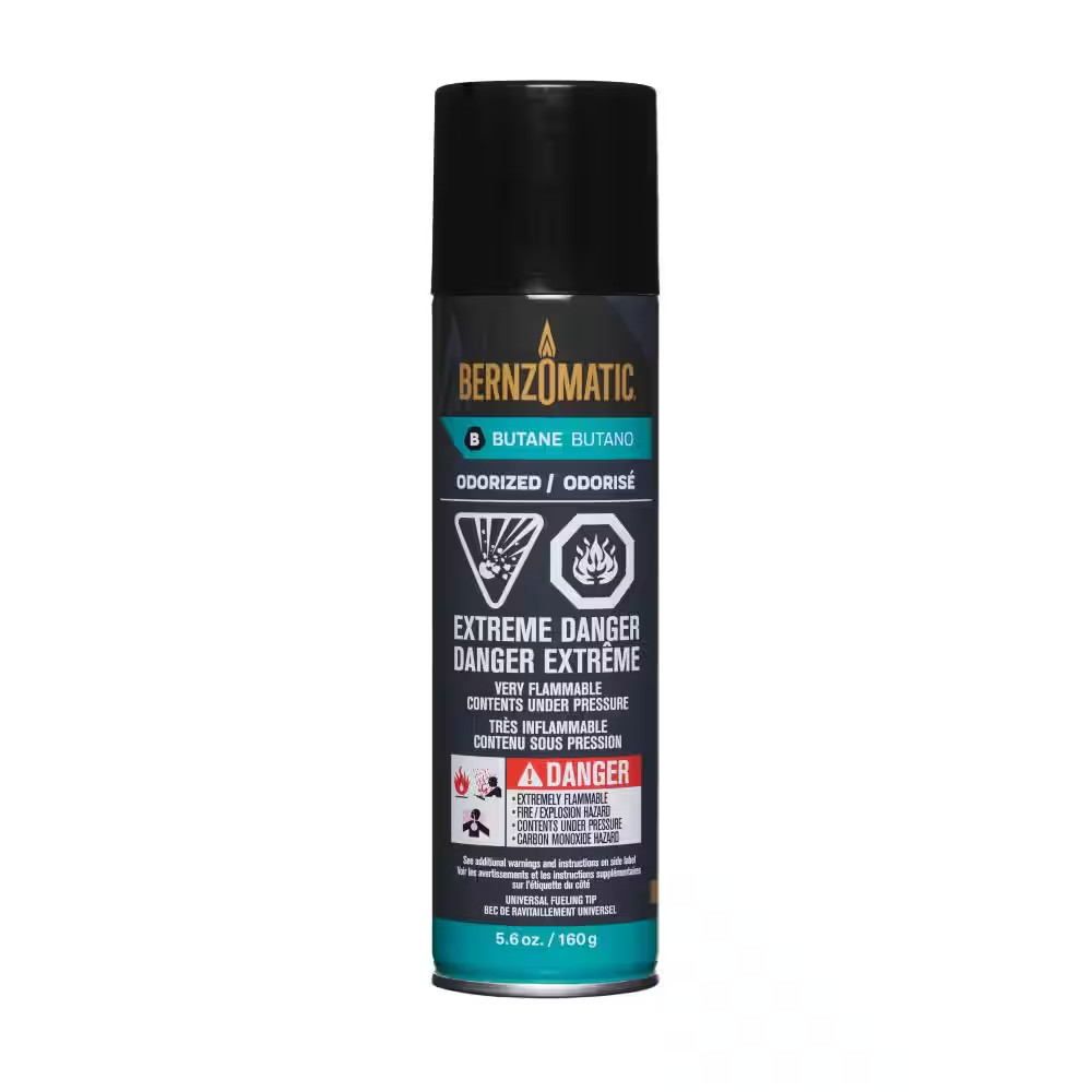 5.6 Oz. Butane Gas Cylinder Free Shipping New
