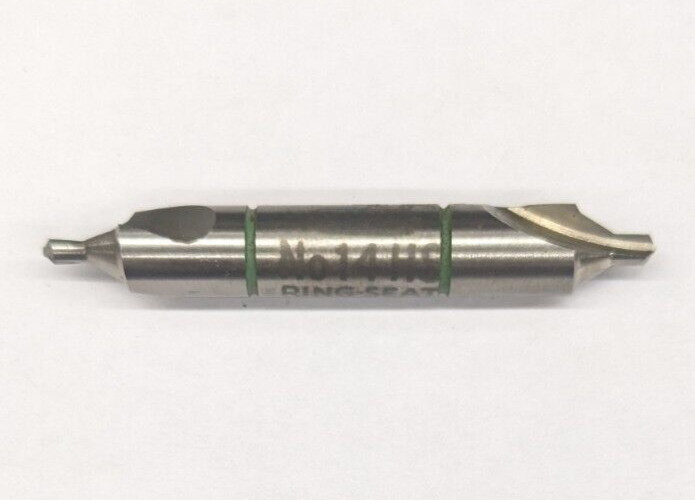 #14 Link Combined Drill & Countersink HSS 60° Bell Type USA - Center Drill