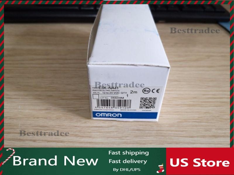 New In Box Omron Photoelectric Sensor Switch E3X-NA41 E3XNA41 *TT