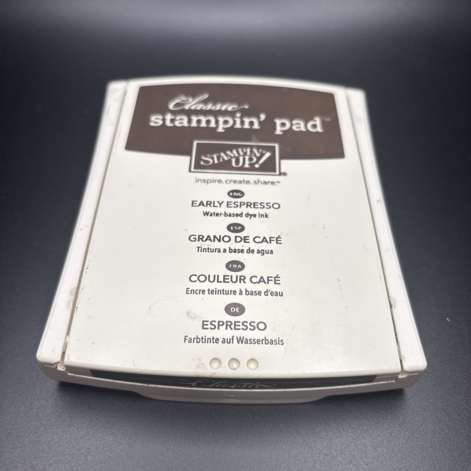 Stampin Up Early Espresso Ink Pad