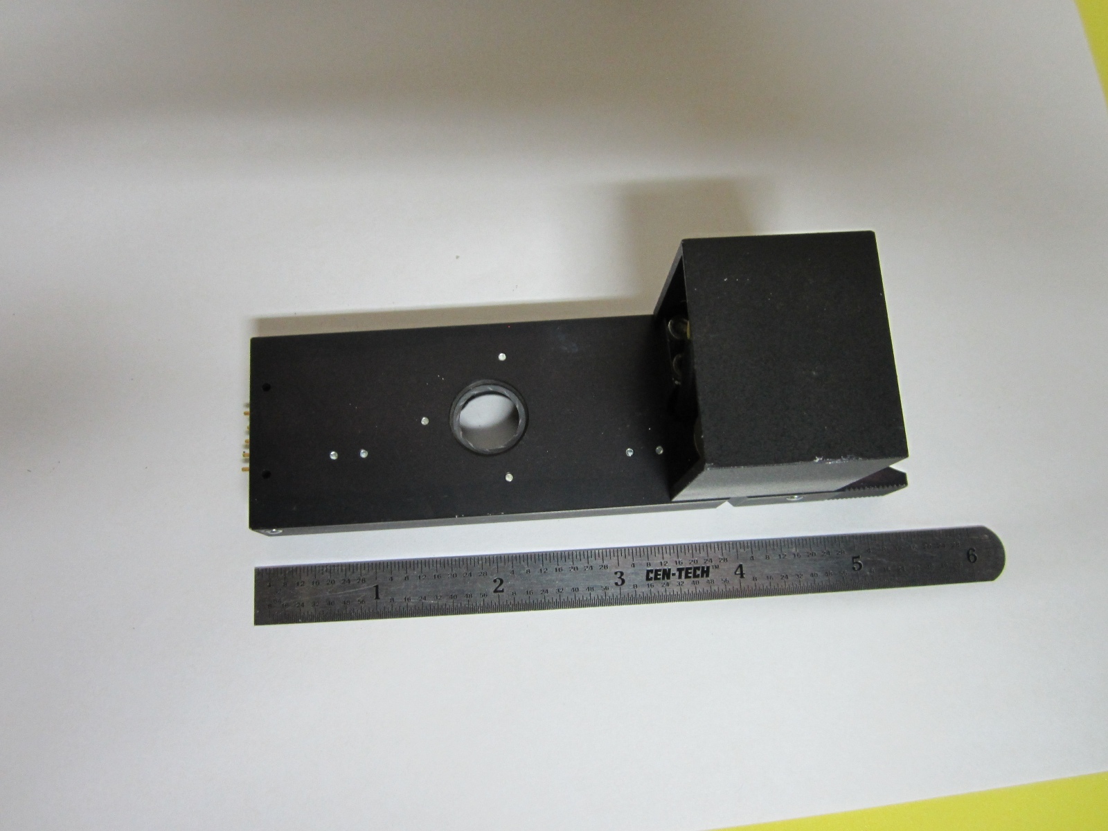 POLYVAR LEICA REICHERT ROTATING SLIDE FILTER MICROSCOPE OPTICS AS IS BIN#G4-50
